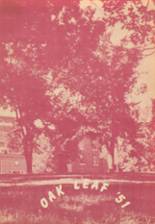 Oak Park Academy 1951 yearbook cover photo