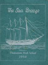 Thomaston High School 1950 yearbook cover photo