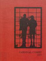 1977 Cardinal High School Yearbook from Eldon, Iowa cover image