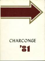 Chartiers-Houston Junior-Senior High School 1981 yearbook cover photo