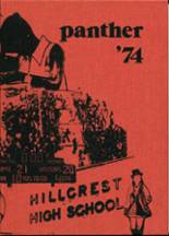 Hillcrest High School 1974 yearbook cover photo