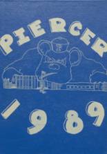 Pierce High School 1989 yearbook cover photo
