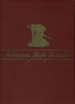 Arlington High School 1955 yearbook cover photo