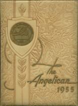 Our Lady of The Angels High School 1955 yearbook cover photo