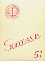 Union City Community High School 1951 yearbook cover photo