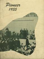 1955 Bentley High School Yearbook from Livonia, Michigan cover image