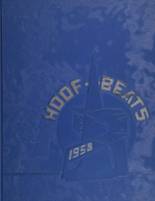 North High School 1958 yearbook cover photo