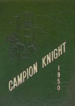 Campion Jesuit High School 1950 yearbook cover photo