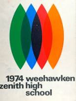 Weehawken High School 1974 yearbook cover photo