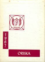 1967 Oriskany Falls High School Yearbook from Oriskany falls, New York cover image