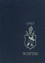 King's High School 1967 yearbook cover photo