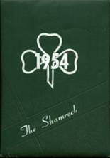 Charleston Catholic High School 1954 yearbook cover photo