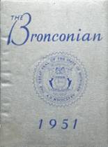 North Branch High School 1951 yearbook cover photo
