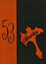 Gonzales High School 1953 yearbook cover photo