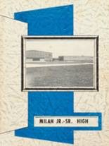 Milan High School 1969 yearbook cover photo