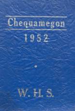 1952 Washburn High School Yearbook from Washburn, Wisconsin cover image