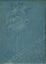 Chariton High School 1957 yearbook cover photo