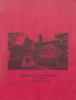 Jackson High School 1968 yearbook cover photo