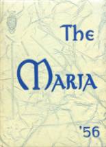 St. Mary's High School 1956 yearbook cover photo