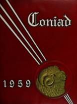 1959 Cony High School Yearbook from Augusta, Maine cover image