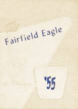 Fairfield High School 1955 yearbook cover photo