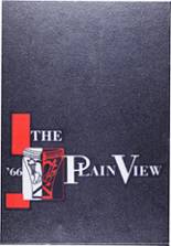 Plainview High School 1966 yearbook cover photo