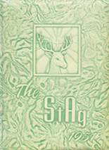 St. Agnes Academy 1951 yearbook cover photo