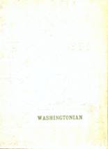 Washington High School 1956 yearbook cover photo