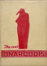 Onarga High School 1947 yearbook cover photo