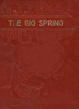 Big Spring High School 1951 yearbook cover photo
