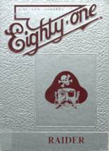 1981 Gayville-Volin High School Yearbook from Gayville, South Dakota cover image