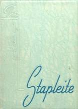 Staples High School 1951 yearbook cover photo