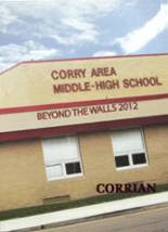 Corry Area High School 2012 yearbook cover photo