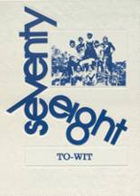 1978 Witt High School Yearbook from Witt, Illinois cover image