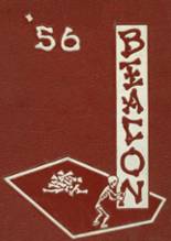 Miami Edison Senior High School 1956 yearbook cover photo