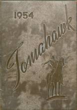 Tecumseh High School 1954 yearbook cover photo