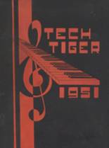 Technical High School 1951 yearbook cover photo