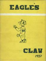 Eagle Point High School 1951 yearbook cover photo
