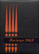 Paris High School 1963 yearbook cover photo