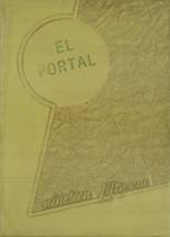 Portales High School 1951 yearbook cover photo