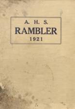 Arlington High School 1921 yearbook cover photo