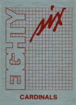 1986 Bison High School Yearbook from Bison, South Dakota cover image