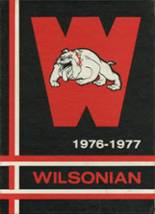 Wilson High School 1977 yearbook cover photo