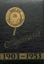 1953 North Dakota State College of Science Yearbook from Wahpeton, North Dakota cover image