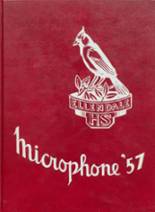 Ellendale High School 1957 yearbook cover photo