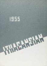 Ithaca High School 1955 yearbook cover photo