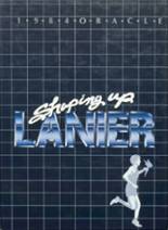 Lanier High School 1984 yearbook cover photo