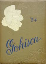 Goldsboro High School 1954 yearbook cover photo