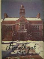 Deering High School 1949 yearbook cover photo