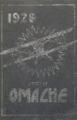 Omak High School 1929 yearbook cover photo